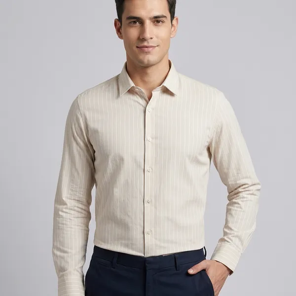 Cream_Cotton_Regular_Fit_Pinstripe_Full_Sleeve_Shirt_For_Men