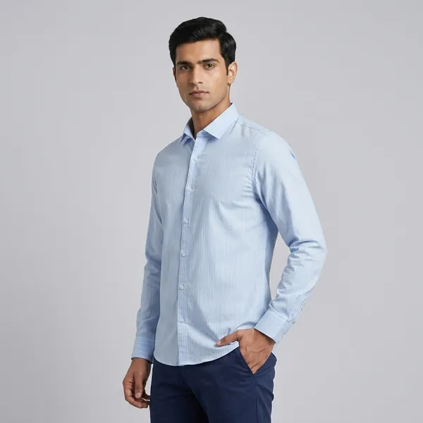 Light_Blue_Cotton_Regular_Fit_Striped_Formal_Shirt_For_Men