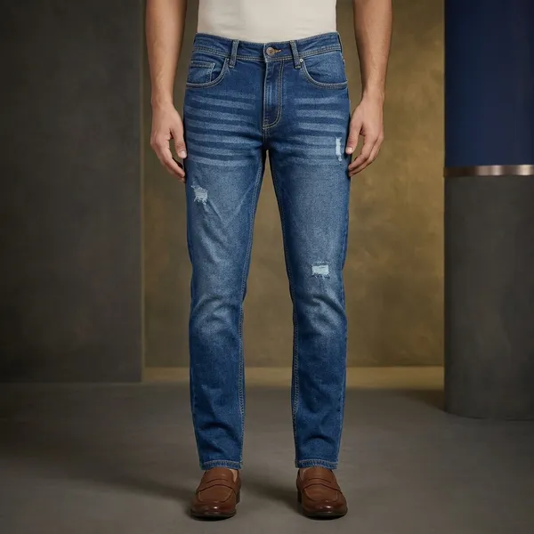 Dark_Blue_Denim_Slim_Fit_Distressed_Jeans_For_Men