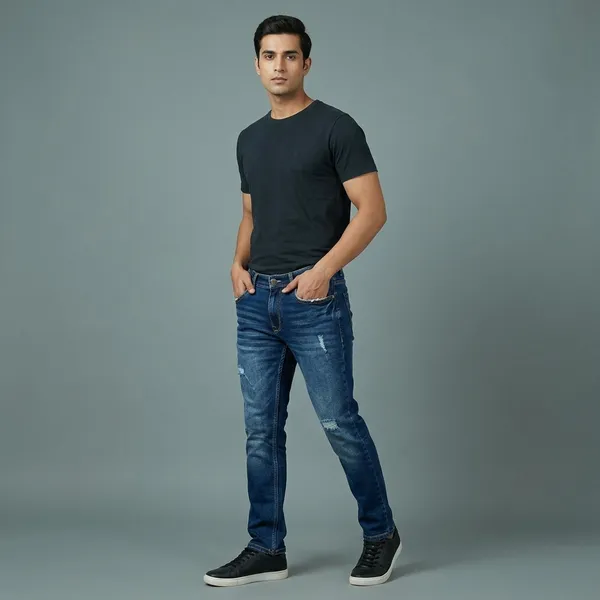 Dark_Blue_Denim_Slim_Fit_Distressed_Jeans_For_Men