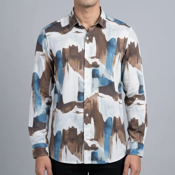 Multicolor_Tencel_Regular_Fit_Abstract_Print_Shirt_For_Men