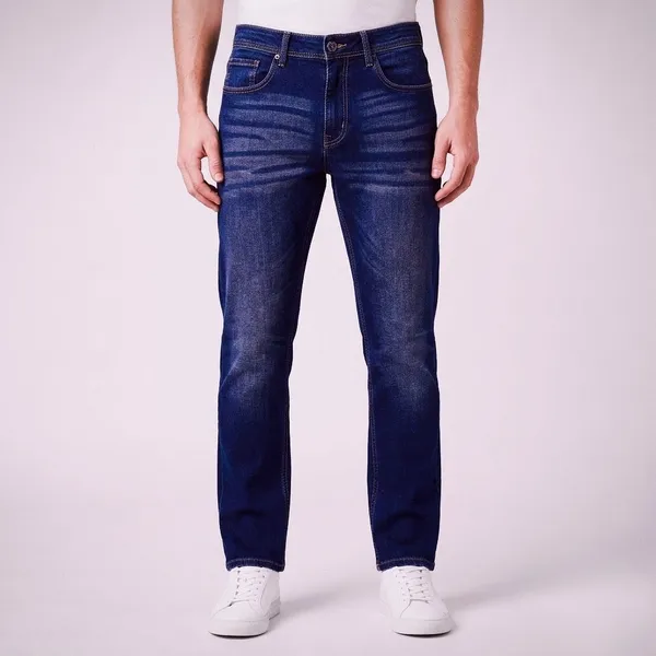 VINTAGE_BLUE_STRAIGHT_FIT_JEANS_WITH_REDDISH_WASH
