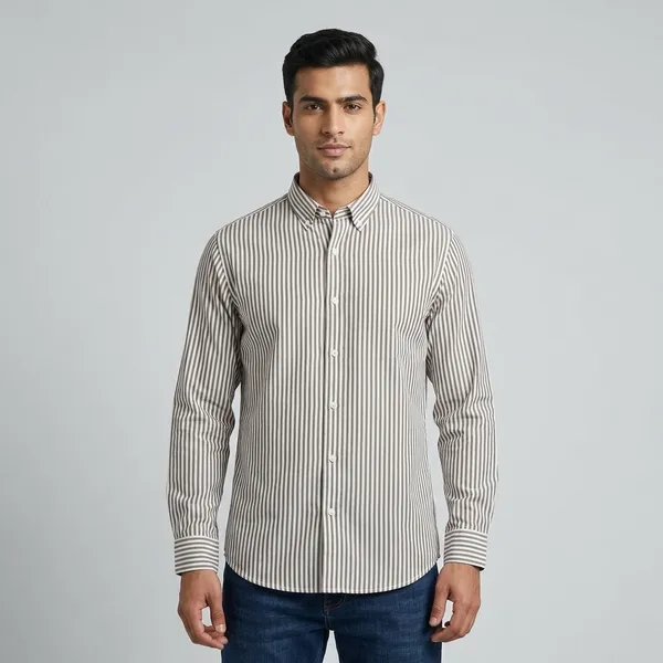 Brown_And_White_Cotton_Striped_Full_Sleeve_Casual_Shirt_For_Men