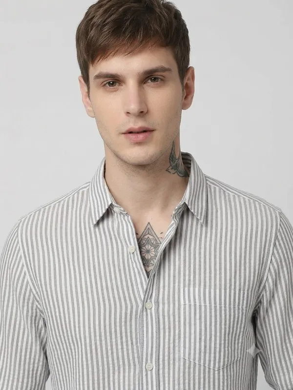 Grey_Striped_Linen_Cotton_Formal_Shirt_For_Men