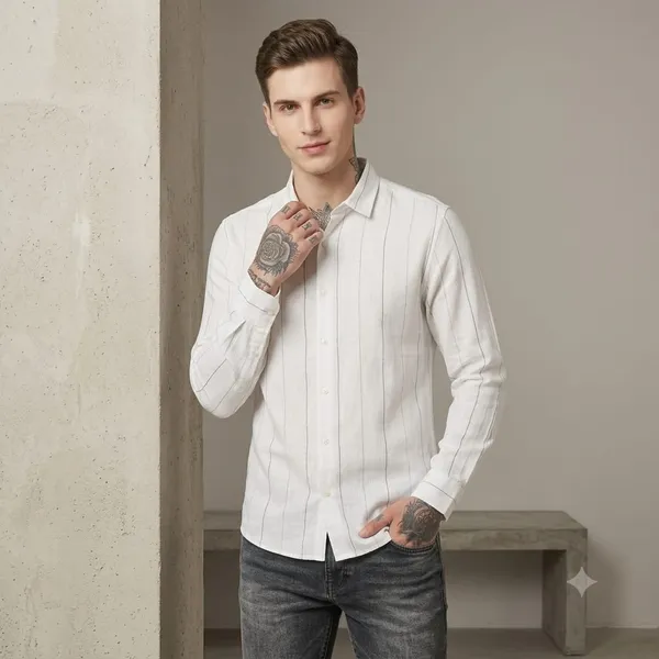 WHITE_WITH_BLUE_STRIPES_LINEN_REGULAR_FIT_FULL_SLEEVE_SHIRT