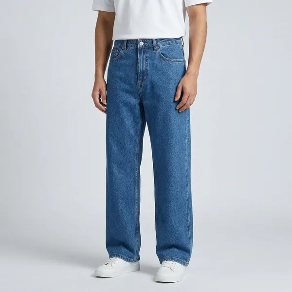 Blue_Denim_Wide_Leg_Jeans_For_Men