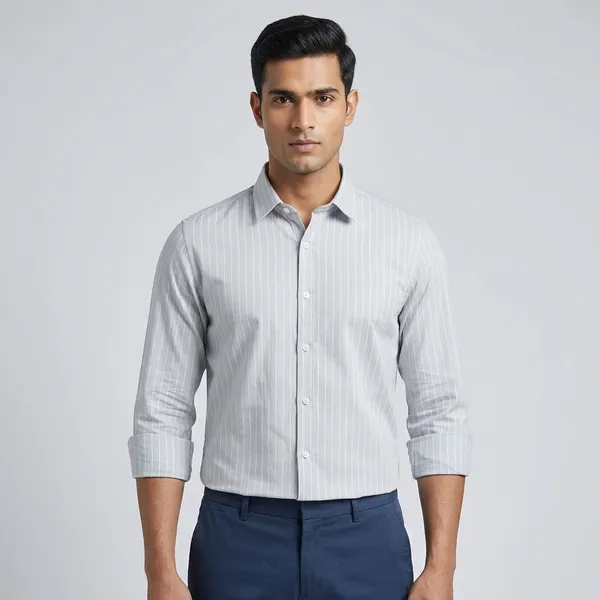 Light_Blue_Cotton_Striped_Full_Sleeve_Formal_Shirt_For_Men