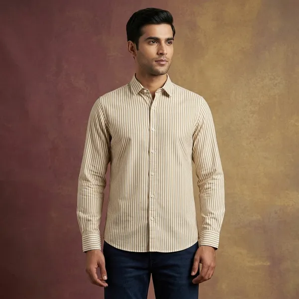 Beige_Cotton_Striped_Full_Sleeve_Formal_Shirt_For_Men