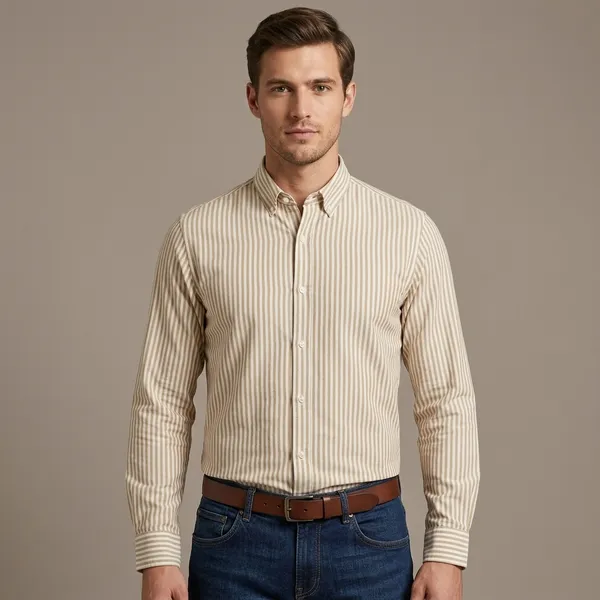 Beige_Cotton_Striped_Full_Sleeve_Formal_Shirt_For_Men