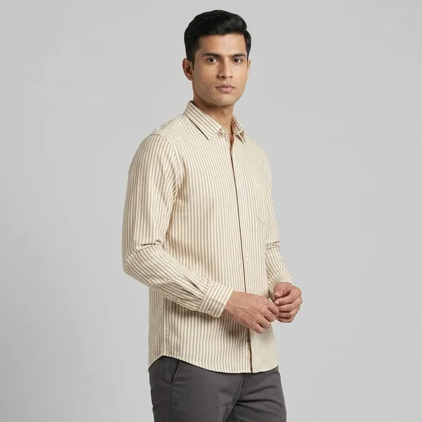 Beige_Cotton_Striped_Full_Sleeve_Formal_Shirt_For_Men