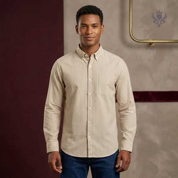 Brown_Striped_Cotton_Regular_Fit_Casual_Shirt_For_Men