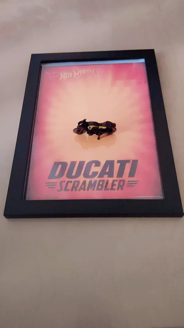 Wood_Automotive_Hot_Wheels_Ducati_Scrambler_3D_Photo_Frame