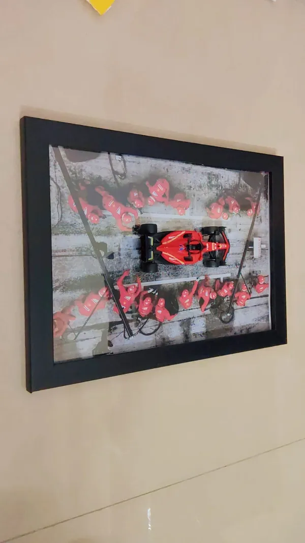 Wood_Black_Red_Formula_Racing_Car_3D_Shadow_Box_Frame