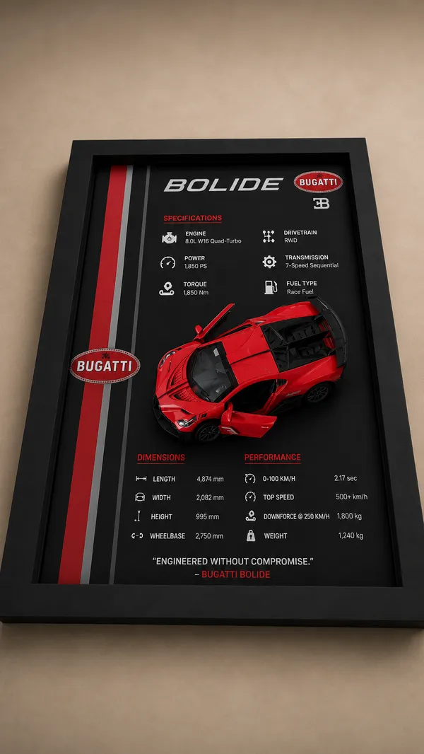 Wood_Automotive_Bugatti_Bolide_Red_3D_Car_Photo_Frame