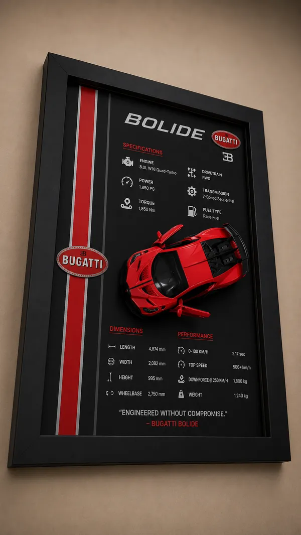 Wood_Automotive_Bugatti_Bolide_Red_3D_Car_Photo_Frame