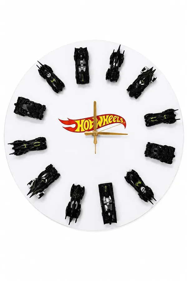 Bat_Mobile_Hotwheels_Wall_Clock