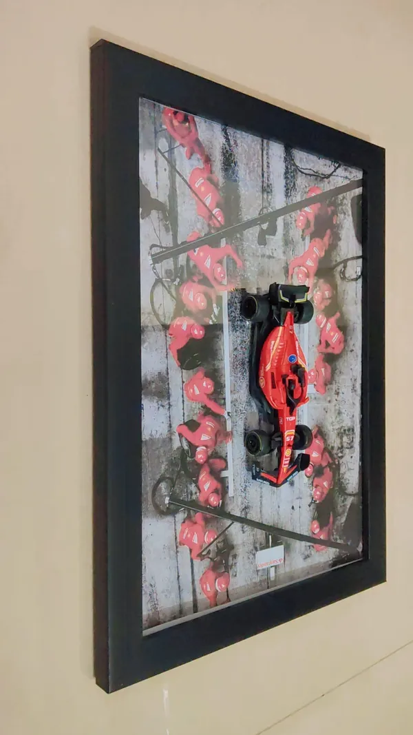 Wood_Black_Red_Formula_Racing_Car_3D_Shadow_Box_Frame