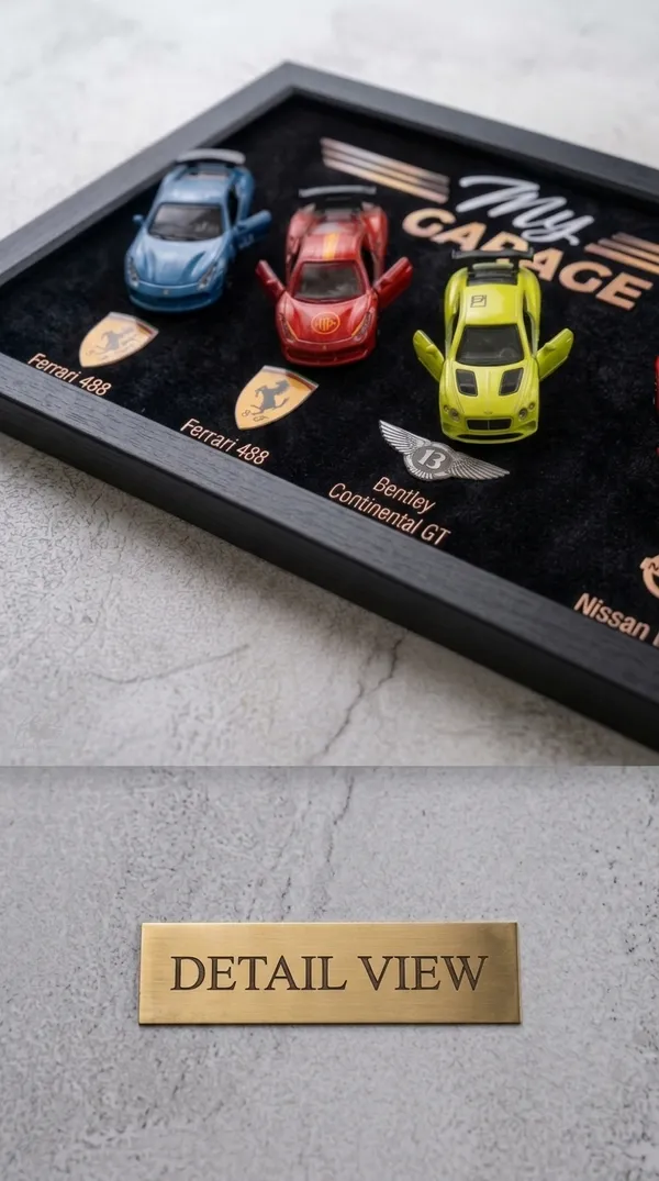 Wood_Black_Luxury_Car_Collection_Shadow_Box_Wall_Frame