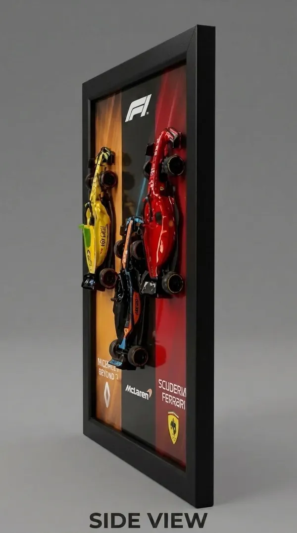 Wood_Black_Formula_1_Ferrari_Racing_Car_Display_Frame
