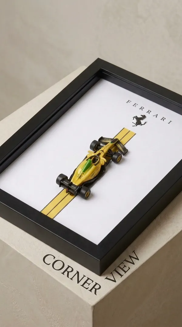 Wood_Motorsport_Ferrari_F1_Racing_Car_3D_Photo_Frame