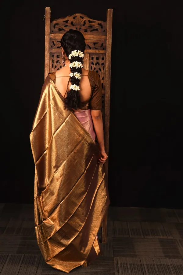 Pink_Gold_Semi_Kanjivaram_Powerloom_Traditional_Saree_For_Women