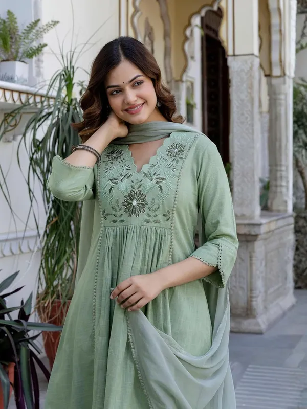 Womens_Cotton_Kurta_With_Trousers_And_Dupatta_Set
