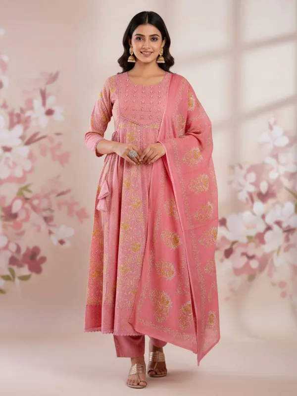 Cotton_Anarkali_Kurta_Set_With_Dupatta