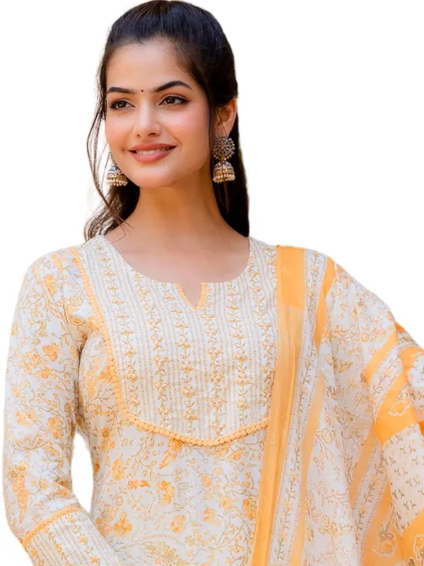 Womens_Cotton_Aari_Work_Kurta_With_Palazzo_And_Dupatta_Set
