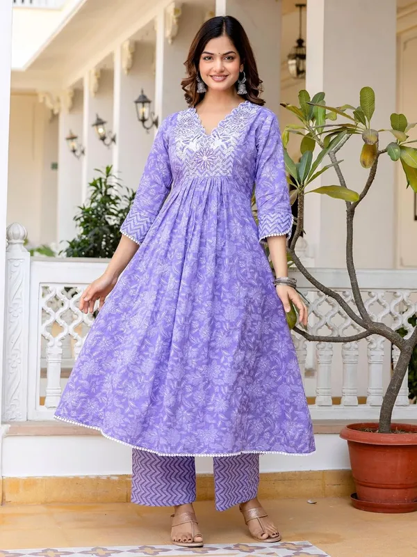 Womens_Cotton_Kurta_With_Trousers_And_Dupatta_Set
