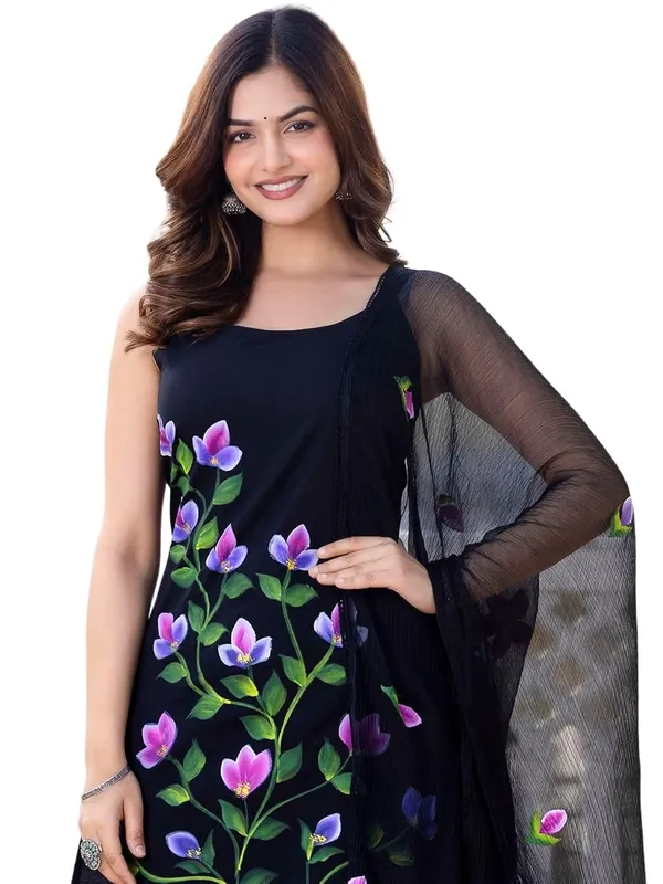Womens_Pure_Cotton_Sleeveless_Kurta_With_Pyjama_And_Dupatta_Set
