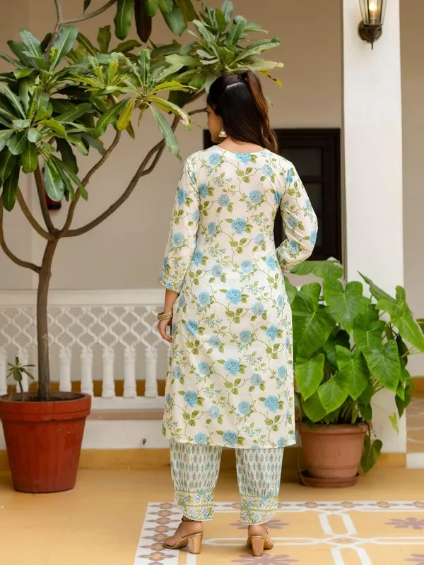 Pure_Cotton_Kurta_With_Trousers_And_Dupatta_Set_For_Women