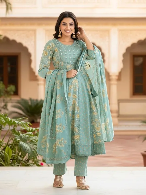 Cotton_Anarkali_Kurta_Set_With_Dupatta
