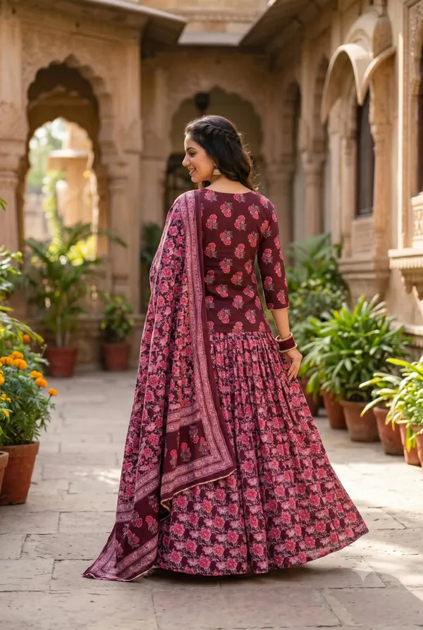 BEAUTIFUL_PRINTED_COTTON_SKIRT_SET