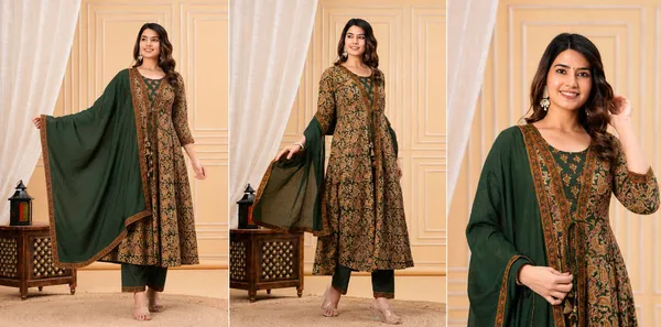 Multicolor_Cotton_Anarkali_Kurti_For_Women