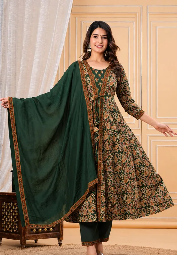 Multicolor_Cotton_Anarkali_Kurti_For_Women
