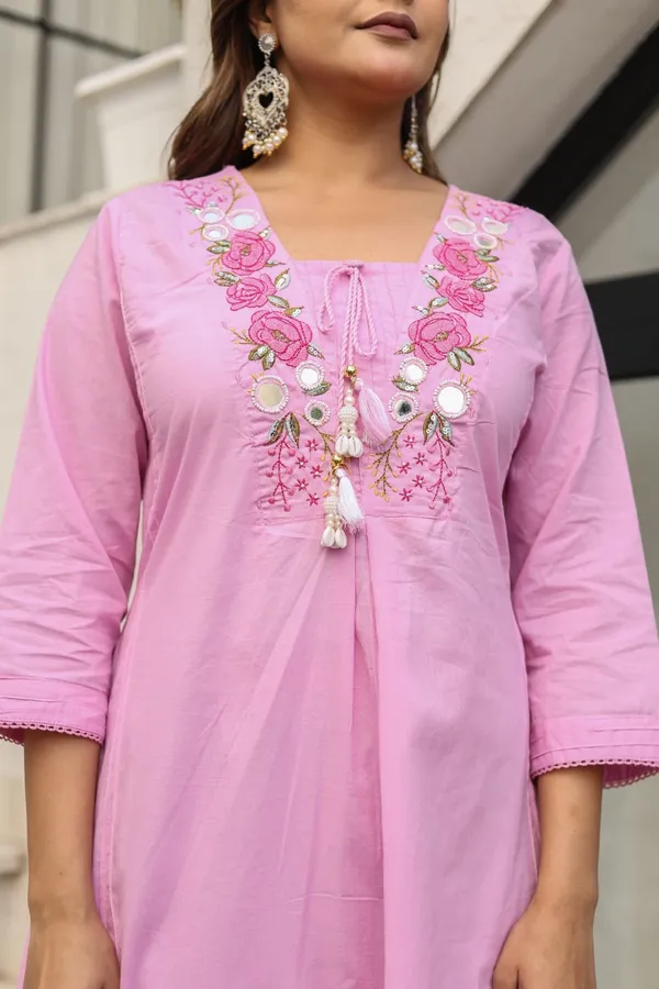 Pink_Pure_Cotton_A-Line_Kurta_Set_For_Women