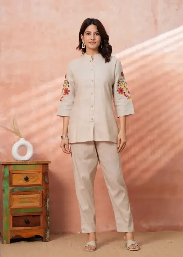 Women's_Floral_Embrodered_co-Ord_set