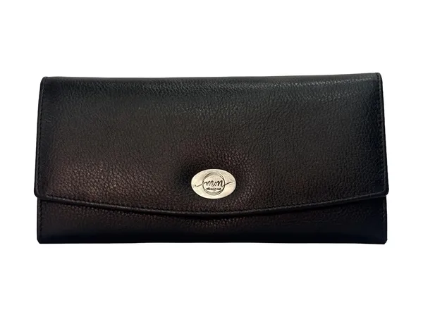Black_Leather_Rfid_Purse_Wallet