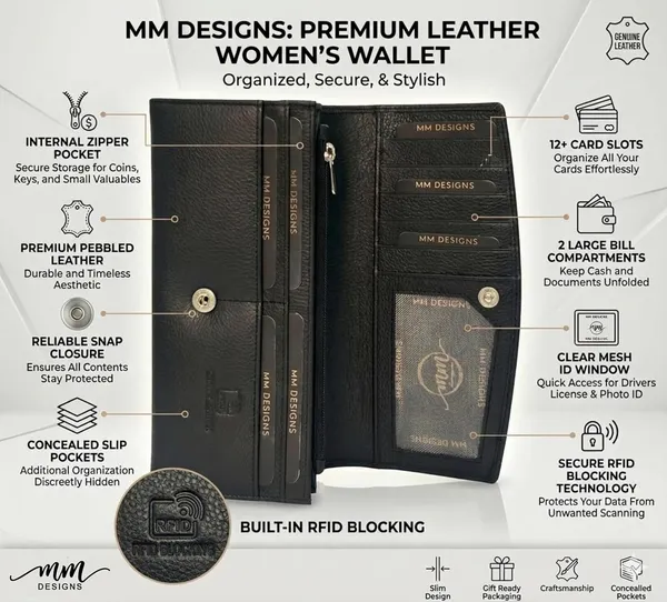 Black_Leather_Rfid_Purse_Wallet