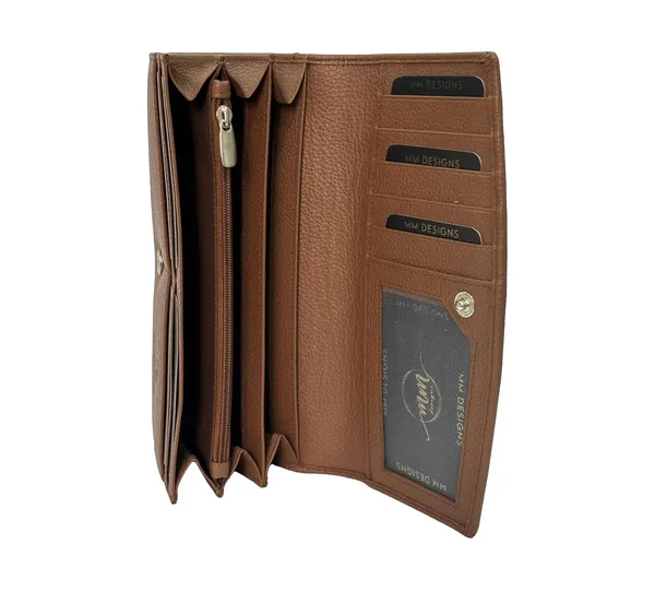 Tan_Leather_Rfid_Purse_Wallet_For_Women
