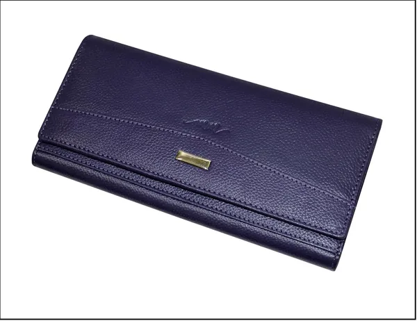 Purple_Leather_Purse_Wallet_For_Women