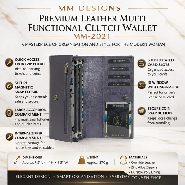 Light_Purple_Leather_Purse_Wallet_For_Women