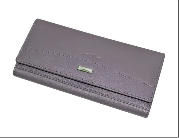 Light_Purple_Leather_Purse_Wallet_For_Women