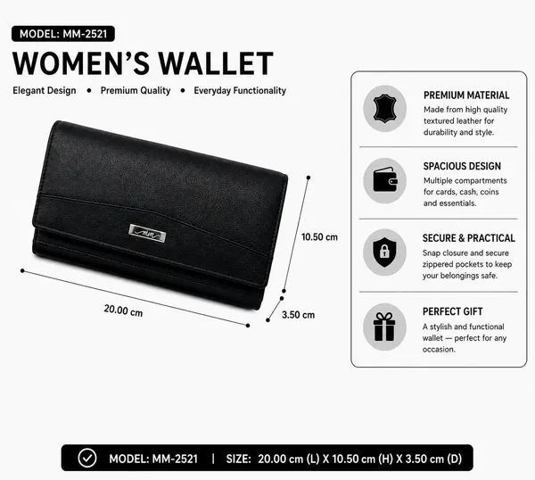 Black_Leather_Purse_Wallet_For_Women