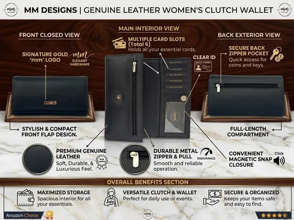 Black_Leather_Purse_Wallet_For_Women