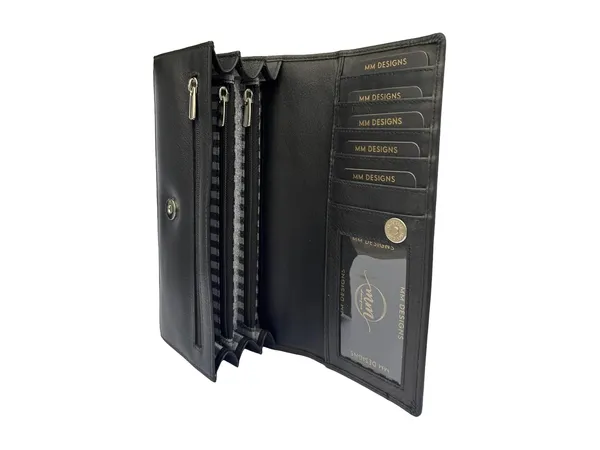 Black_Leather_Purse_Wallet_For_Women