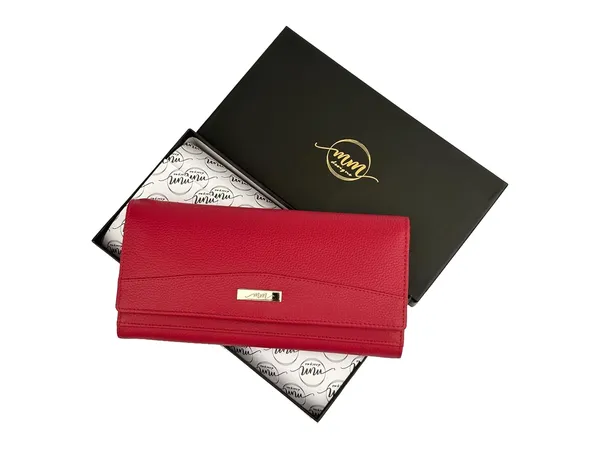Hot_Pink_Leather_Purse_Wallet_For_Women