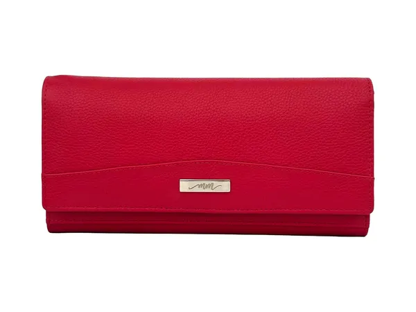 Hot_Pink_Leather_Purse_Wallet_For_Women