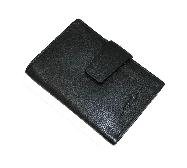 Black_Leather_Bifold_Wallet_For_Women
