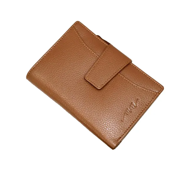 Tan_Leather_Bifold_Wallet_For_Women